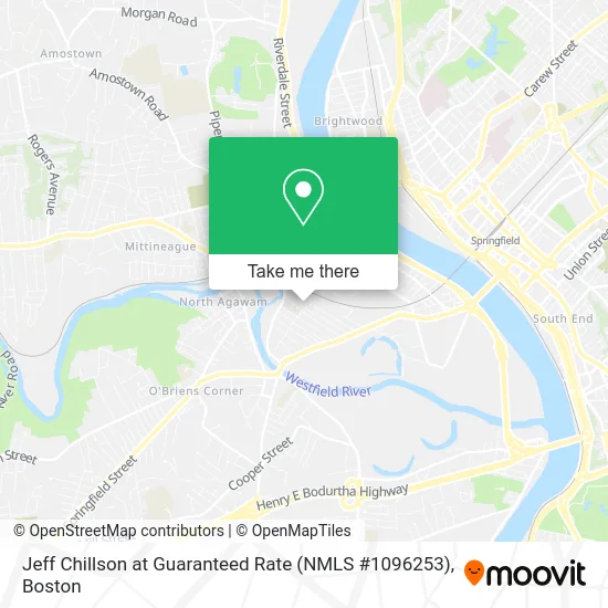 Jeff Chillson at Guaranteed Rate (NMLS #1096253) map