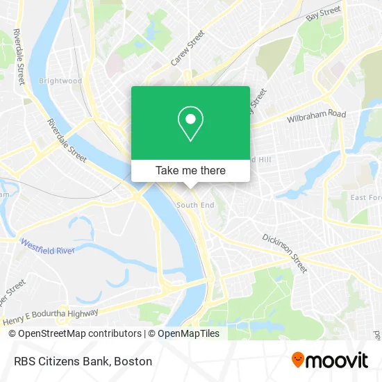 RBS Citizens Bank map