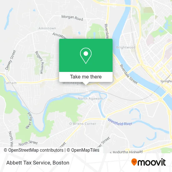 Abbett Tax Service map