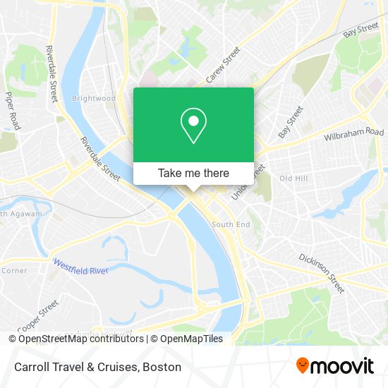 Carroll Travel & Cruises map