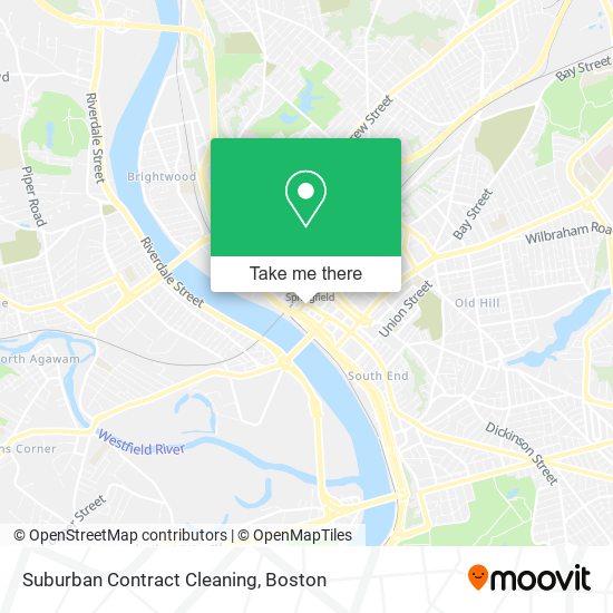 Suburban Contract Cleaning map