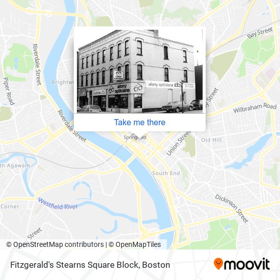 Mapa de Fitzgerald's Stearns Square Block