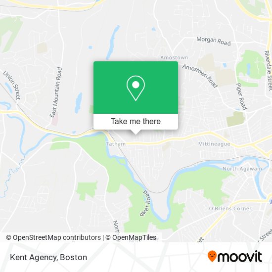 Mapa de Kent Agency