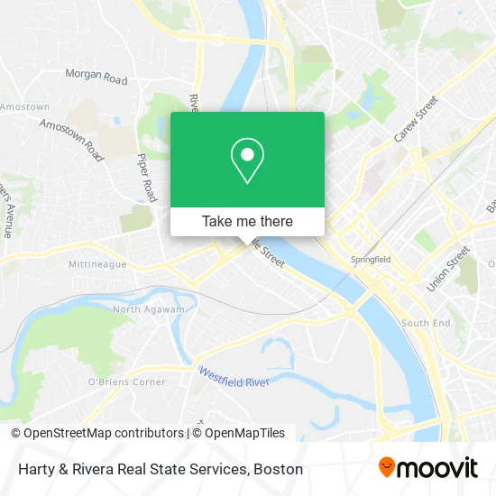 Harty & Rivera Real State Services map