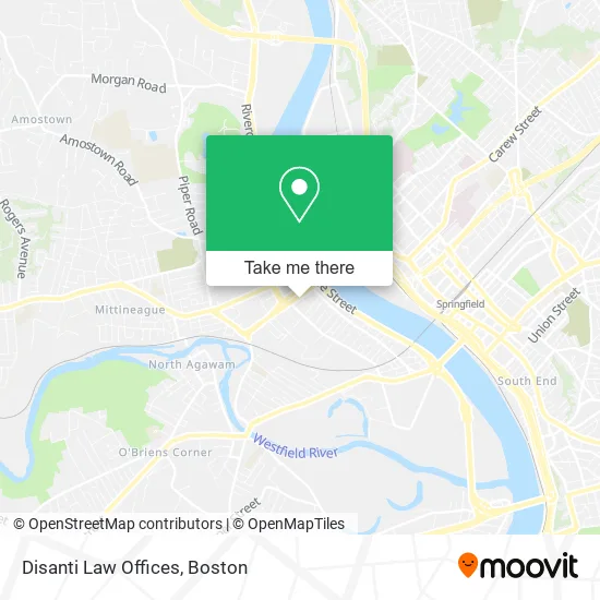Disanti Law Offices map