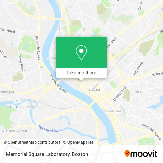 Memorial Square Laboratory map