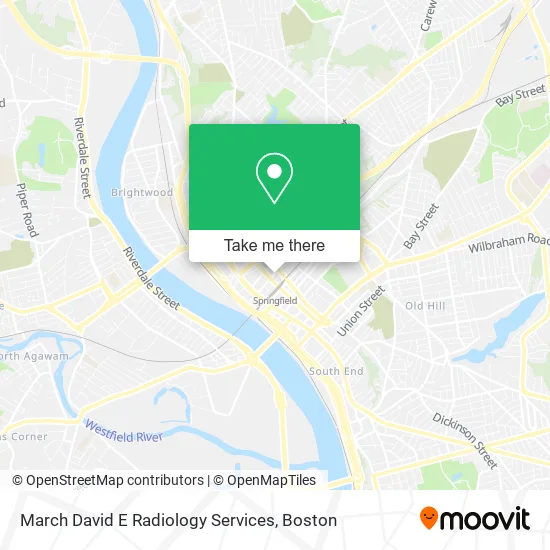 Mapa de March David E Radiology Services