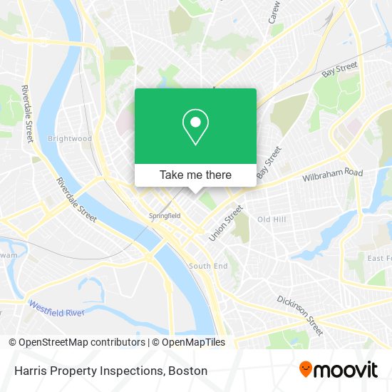 Harris Property Inspections map