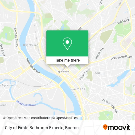 City of Firsts Bathroom Experts map
