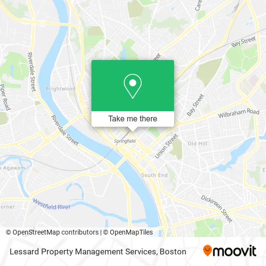 Lessard Property Management Services map