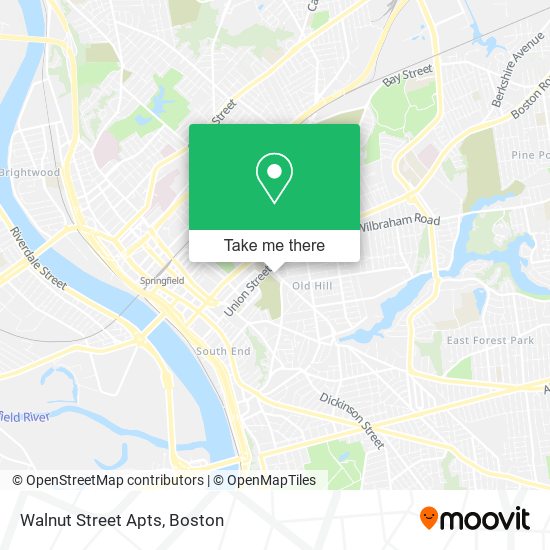 Mapa de Walnut Street Apts