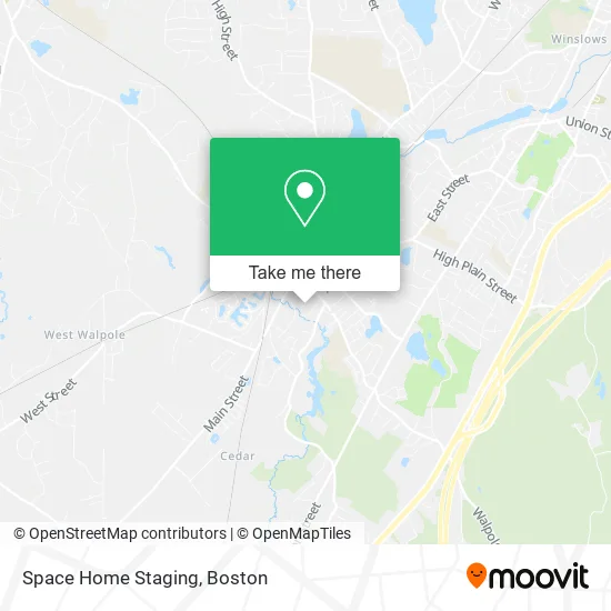 Space Home Staging map