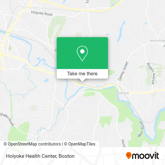 Holyoke Health Center map