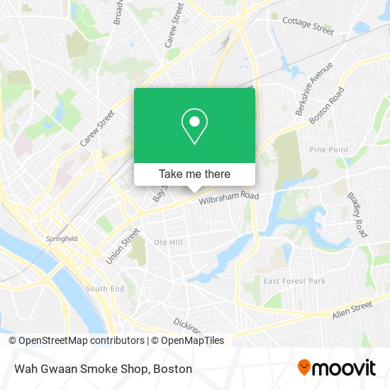 Wah Gwaan Smoke Shop map