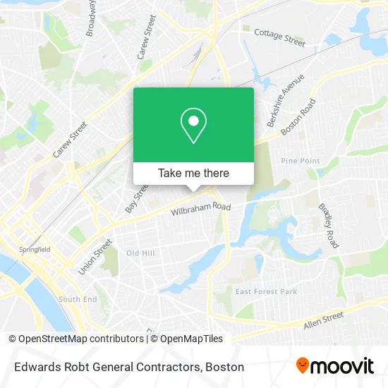 Mapa de Edwards Robt General Contractors