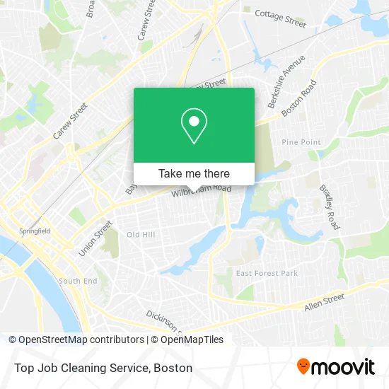 Top Job Cleaning Service map