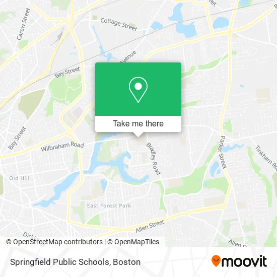 Springfield Public Schools map