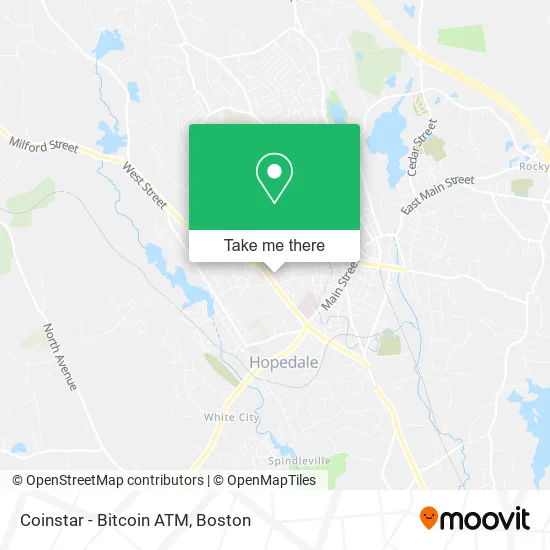 Coinstar - Bitcoin ATM map