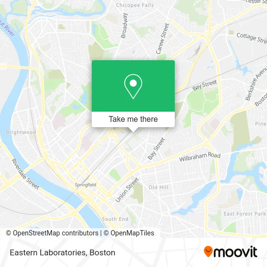 Eastern Laboratories map