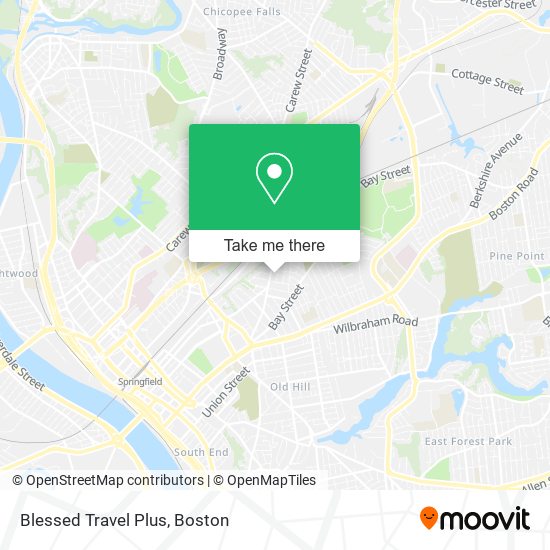 Mapa de Blessed Travel Plus