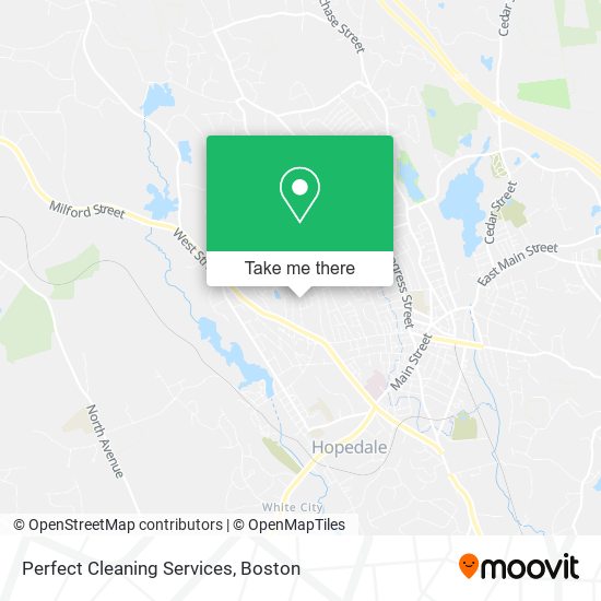 Mapa de Perfect Cleaning Services