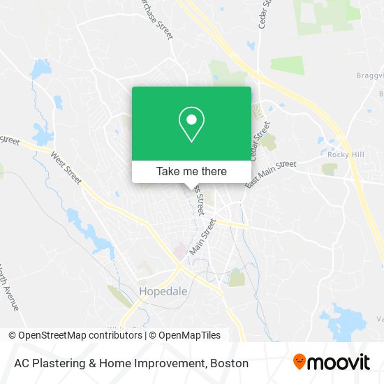 Mapa de AC Plastering & Home Improvement