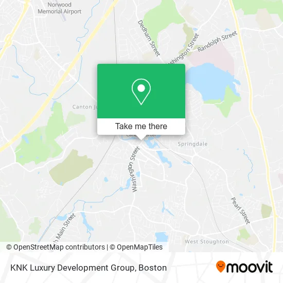 KNK Luxury Development Group map