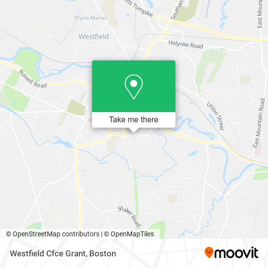 Mapa de Westfield Cfce Grant