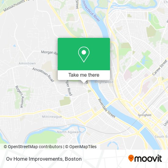 Ov Home Improvements map