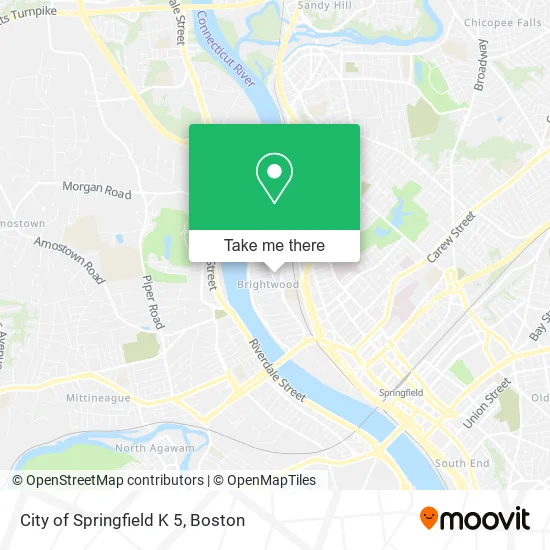 City of Springfield K 5 map