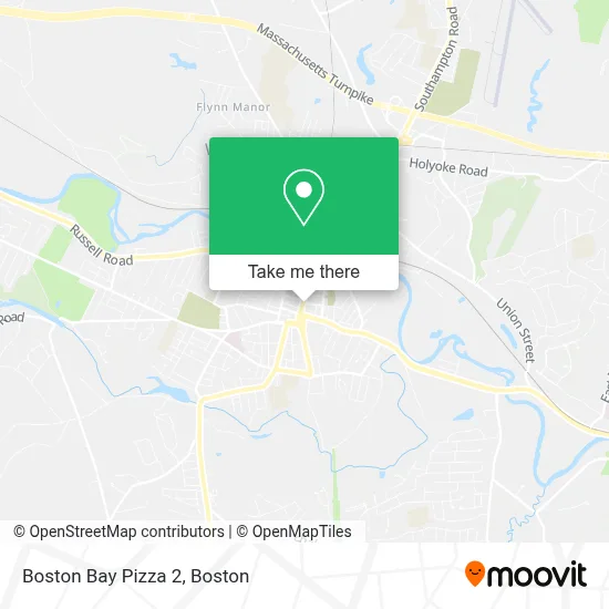 Boston Bay Pizza 2 map