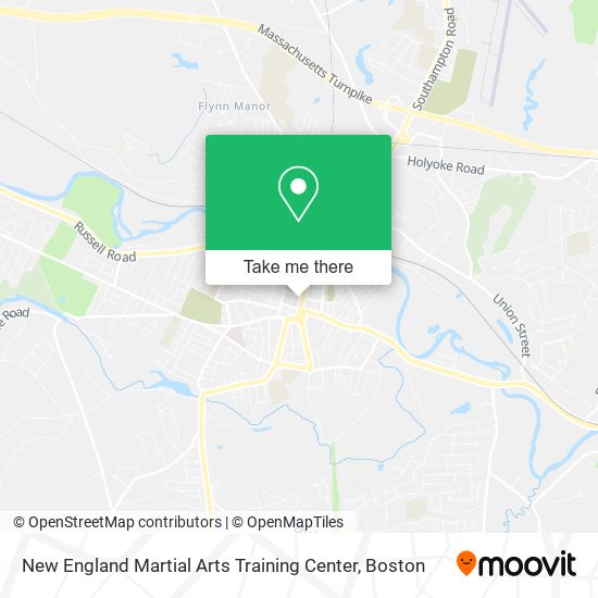 Mapa de New England Martial Arts Training Center