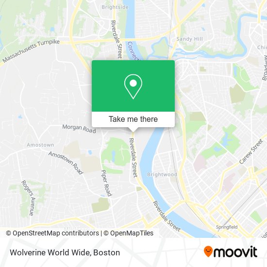 Wolverine World Wide map