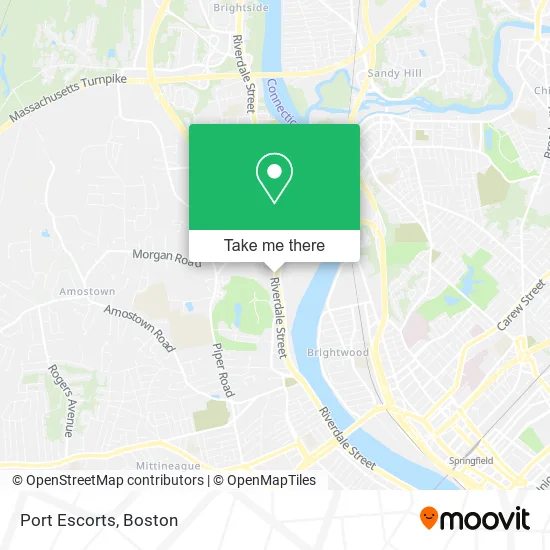 Port Escorts map