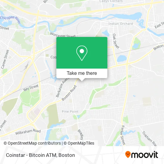 Coinstar - Bitcoin ATM map