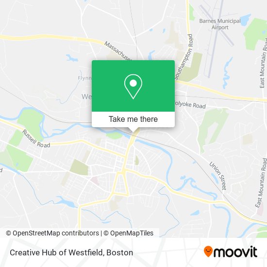 Creative Hub of Westfield map