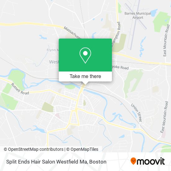 Split Ends Hair Salon Westfield Ma map