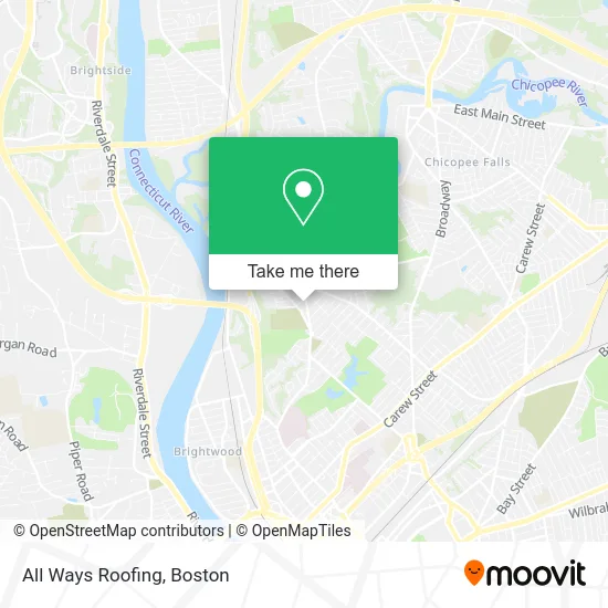 All Ways Roofing map