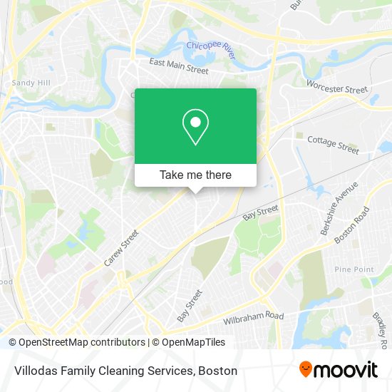 Villodas Family Cleaning Services map