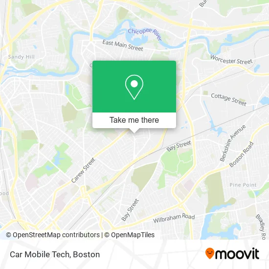 Car Mobile Tech map