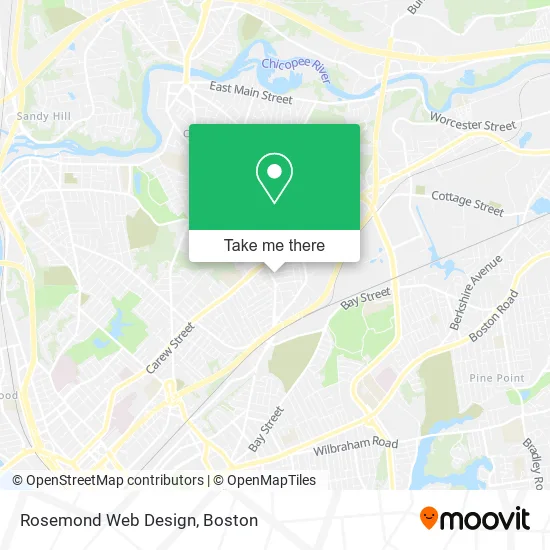 Rosemond Web Design map
