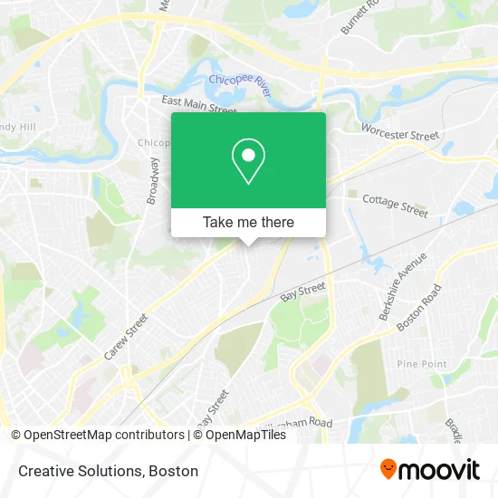 Creative Solutions map