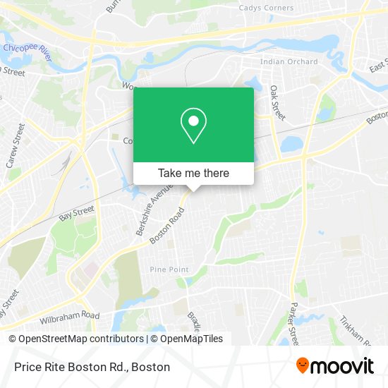 Price Rite Boston Rd. map