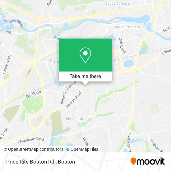 Price Rite Boston Rd. map