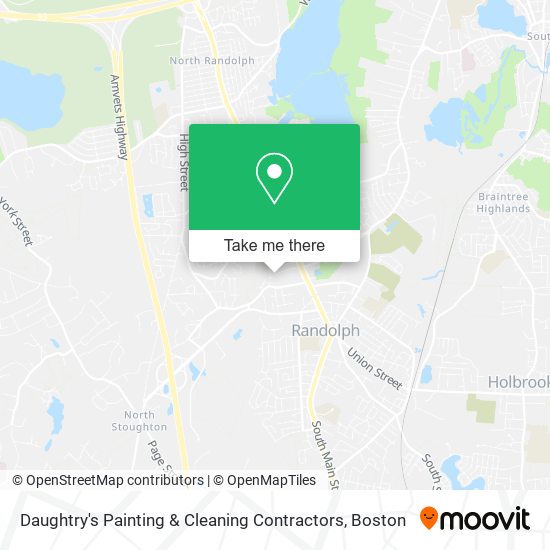 Daughtry's Painting & Cleaning Contractors map