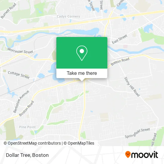 Dollar Tree map