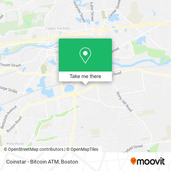 Coinstar - Bitcoin ATM map