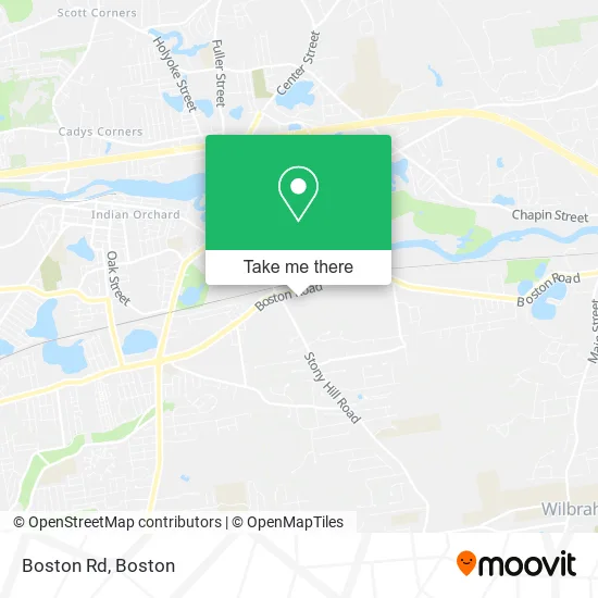 Boston Rd map