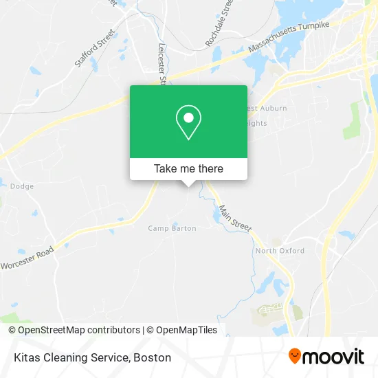 Kitas Cleaning Service map