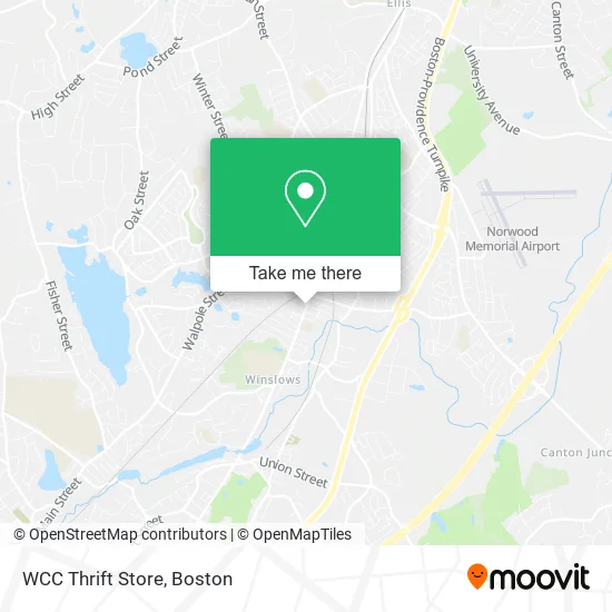 WCC Thrift Store map